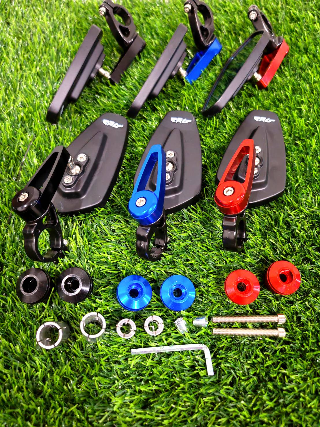 กระจกปลายแฮนด์ รุ่นกนาพิเศษ